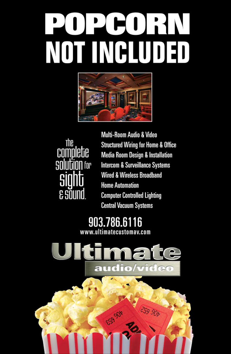 Ultimate Audio Visual print ad